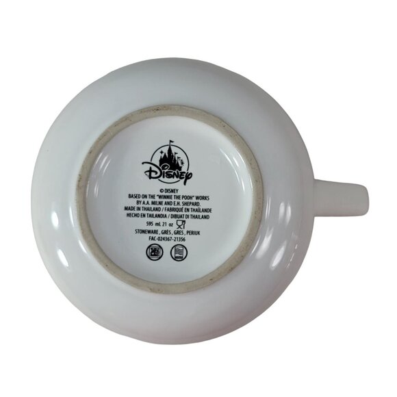 Disney Parks Winnie The Pooh & Pals Rainbows Mug 21oz Large Piglet Tigger NEW - Picture 10 of 12